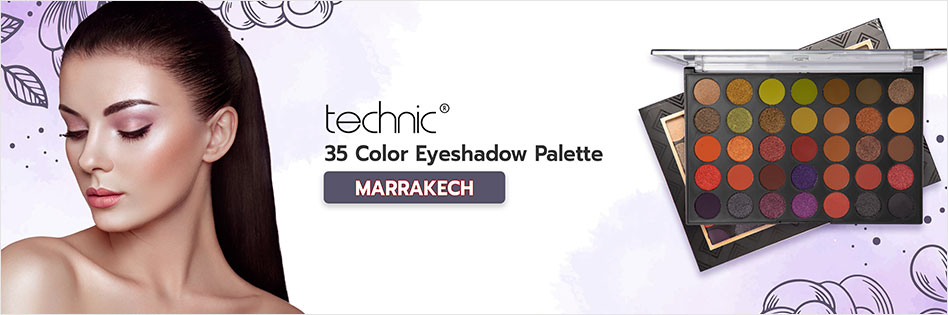 Technic 35 Color Eyeshadow Palette - Marrakech