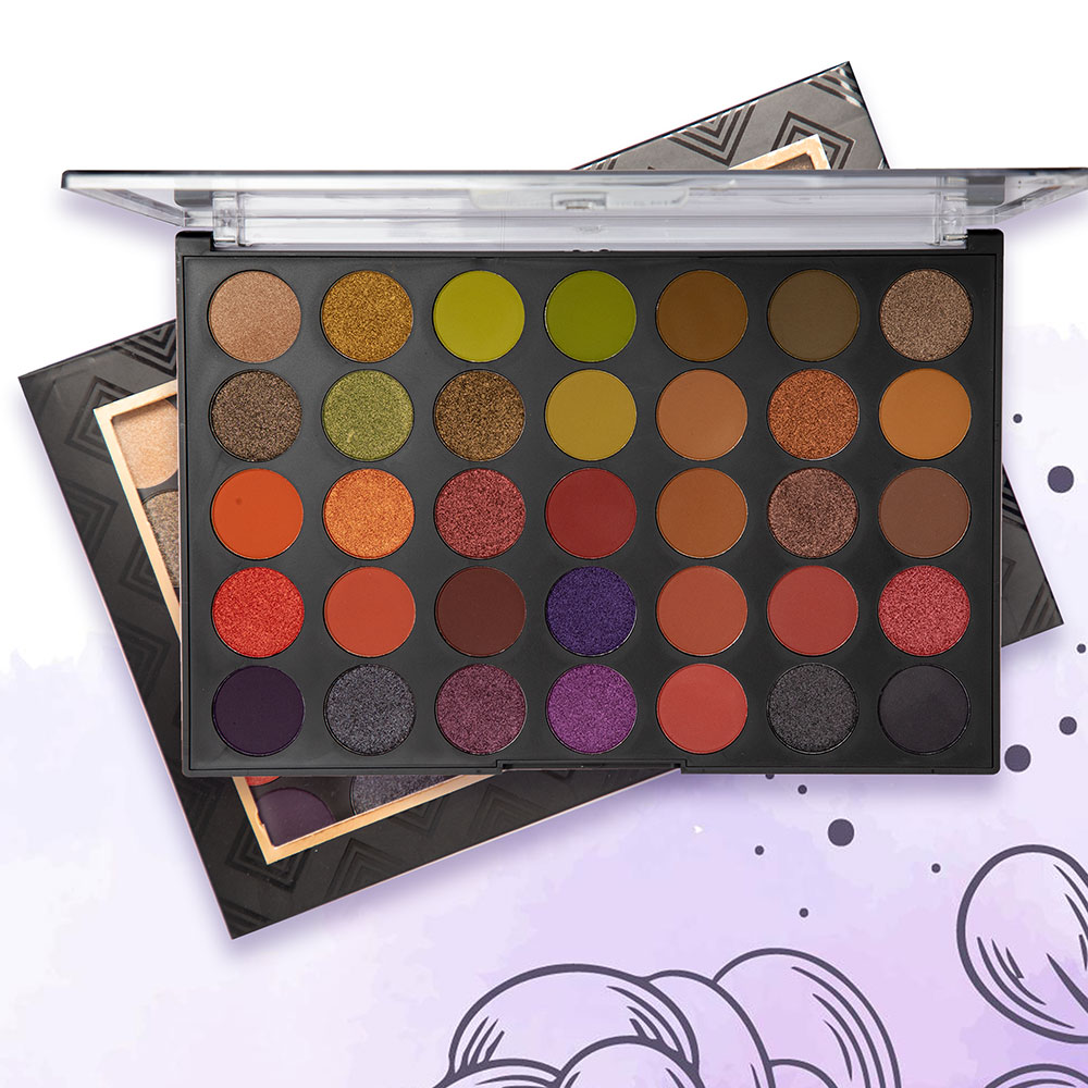 Technic 35 Color Eyeshadow Palette - Marrakech