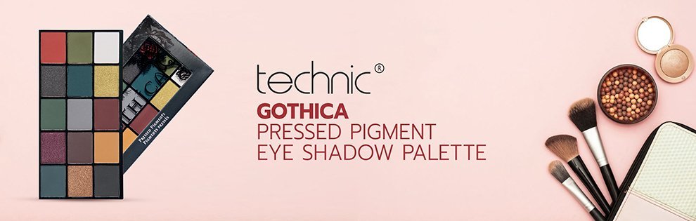 Technic Pressed Pigment Eye Shadow Palette - Gothica
