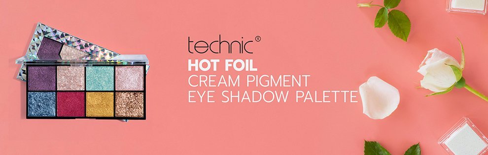 Technic Cream Pigment Eye Shadow Palette - Hot Foil