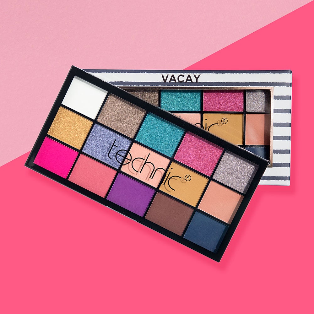 Technic 15 Color Eye Shadow Palette - Vacay
