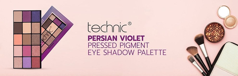 Technic 15 Color Eye Shadow Palette - Persian Violet