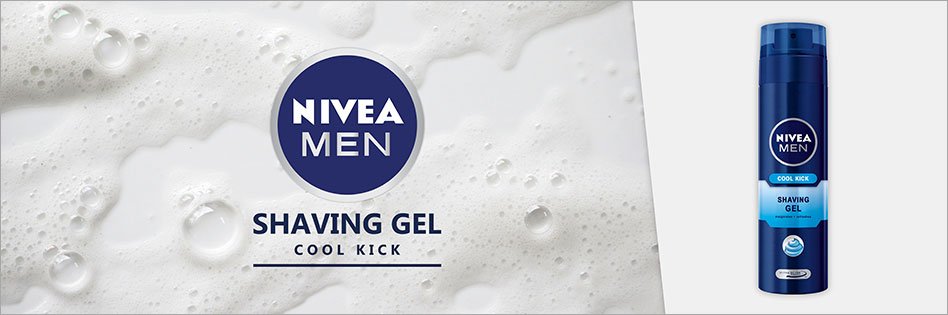 Nivea Cool Kick Cools & Refreshes Shaving Gel