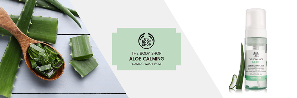 The Body Shop Aloe Calming Foaming Wash