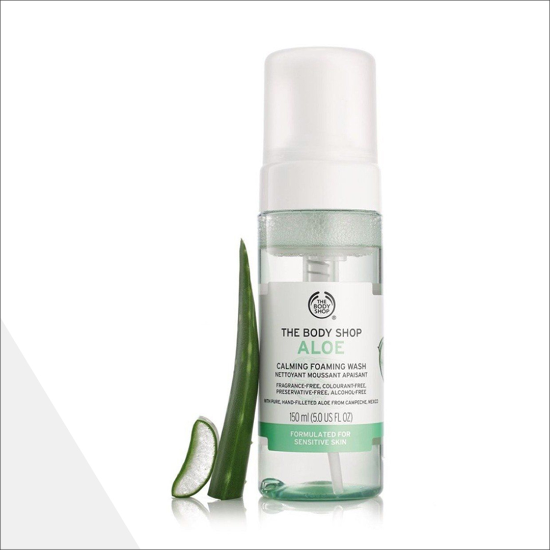 The Body Shop Aloe Calming Foaming Wash