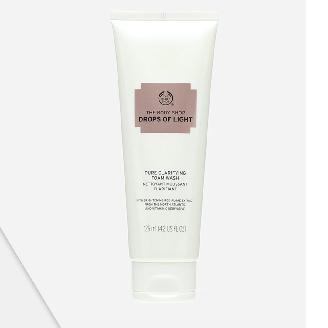 The Body Shop Drops Of Light Pure Clarifying Foam Wash