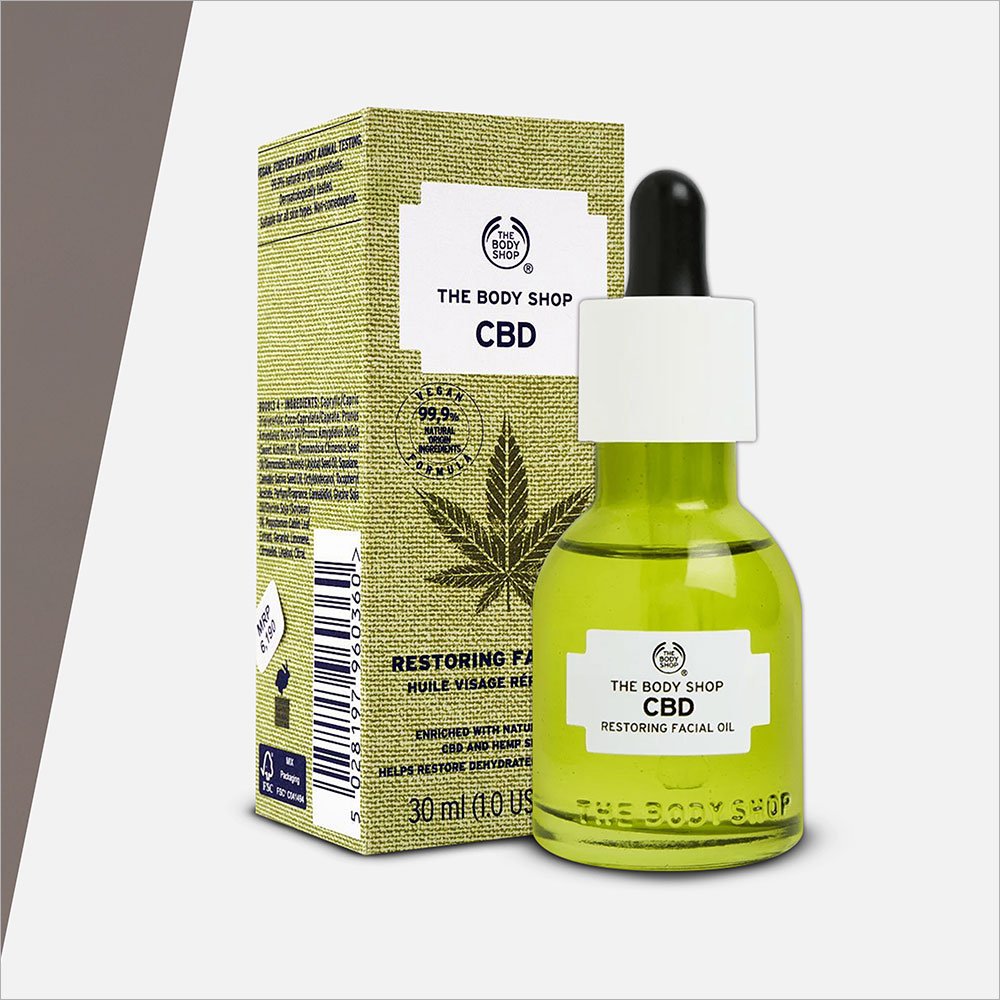 The Body Shop CBD Restoring Facial Oil