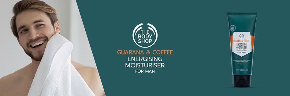 The Body Shop Guarana & Coffee Energising Moisturiser For Man