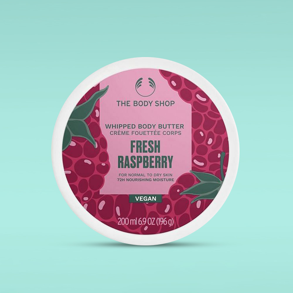 The Body Shop Whipped Body Butter Fresh Raspberry Vegan