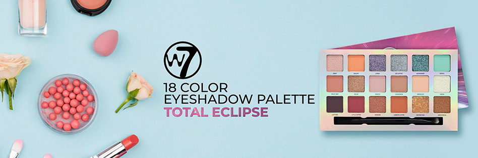 W7 18 Color Eclipse Eyeshadow Palette