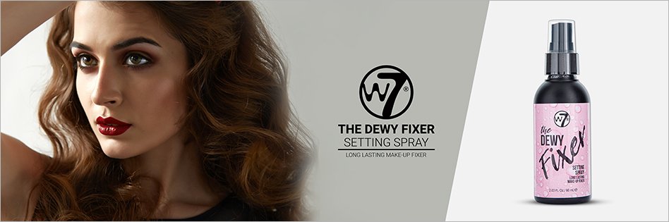 W7 The Dewy Fixer Makeup Setting Spray