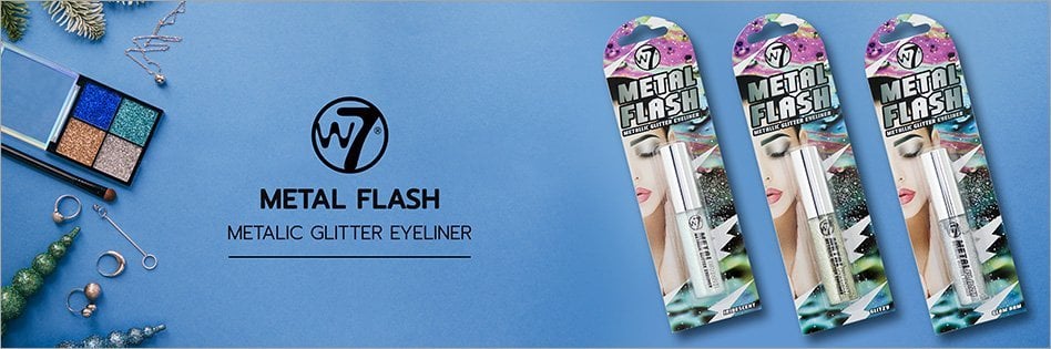 W7 Metal Flash Metallic Glitter Eyeliner