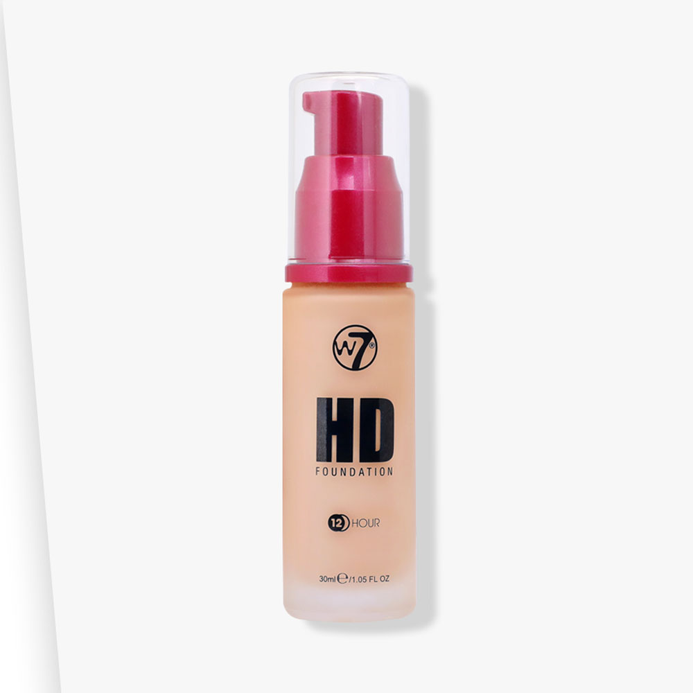 W7 12 Hour HD Foundation SHADES