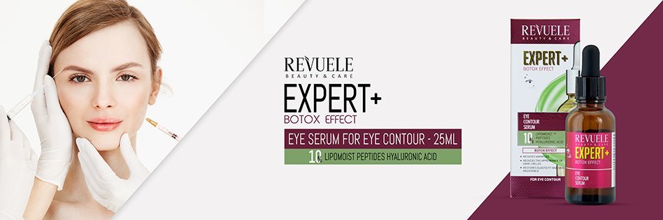 Revuele Expert+ Eye Serum For Eye Contour With Botox Effect - 25ml