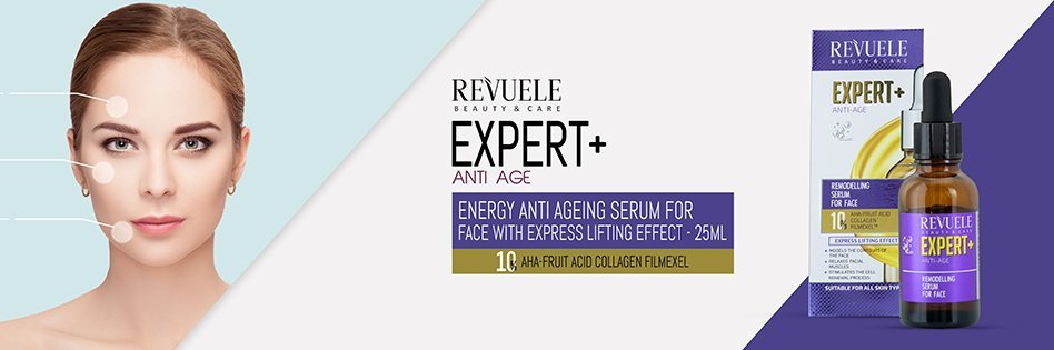 Revuele Expert+Energy Anti-Ageing Serum For Face With Express Lifting Effect