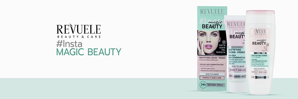 Revuele Insta Magic Beauty Mattifying Face Primer For Oily and Combination Skin