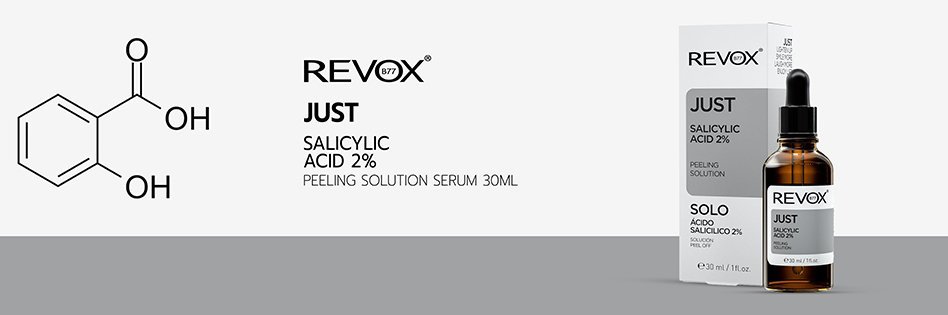 Revox Just Salicylic Acid 2% Peeling Solution Serum 