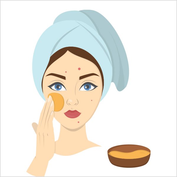 Massage gently onto your skin using circular motions