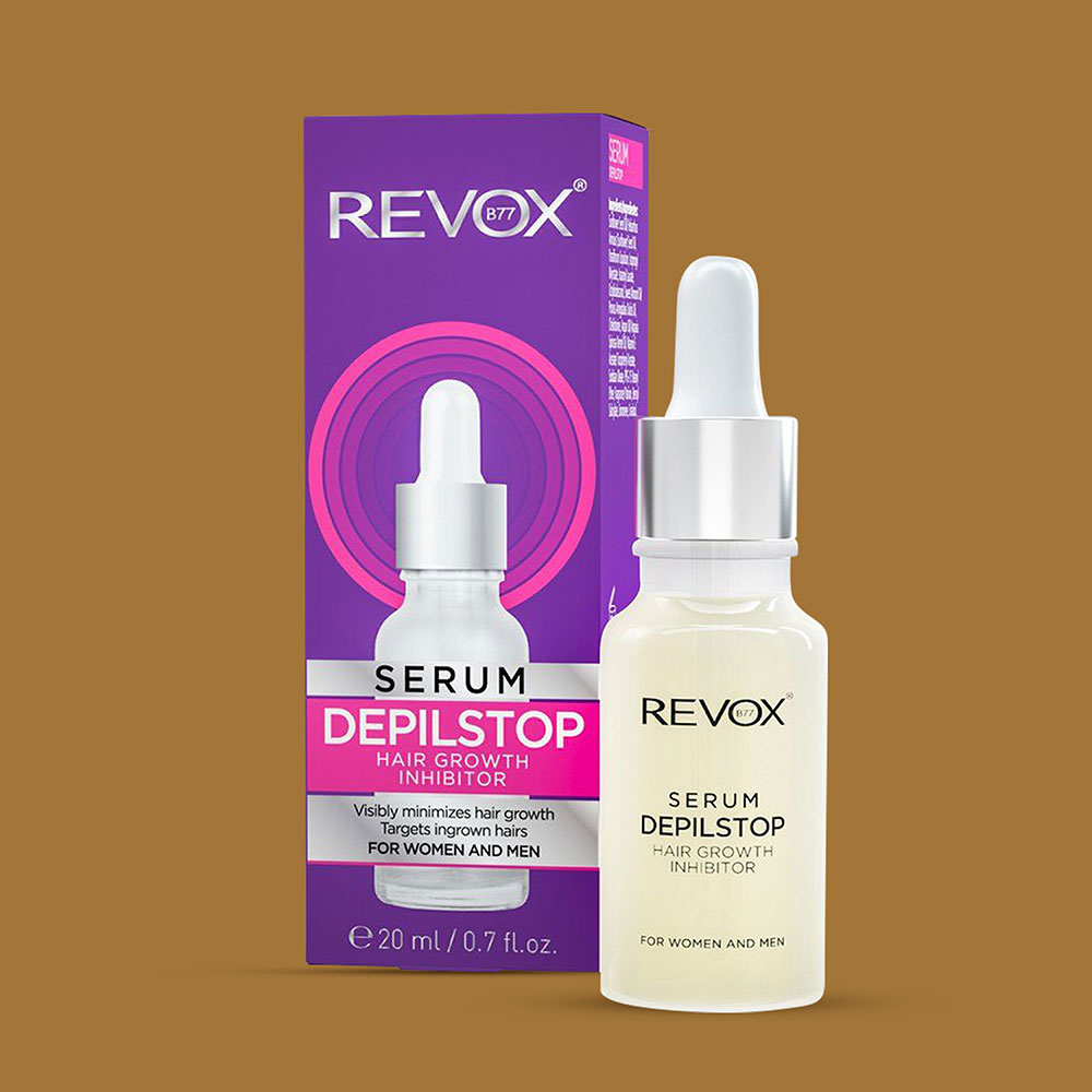 Revox Hair Growth Minimizer Serum, Depilstop, Inhibitor For Men & Women