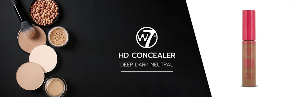 W7 HD Concealer - Deep Dark Neutral