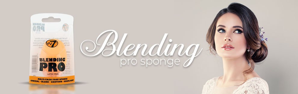 W7 Blending Pro Multi Tasking Beauty Blender Makeup Sponge