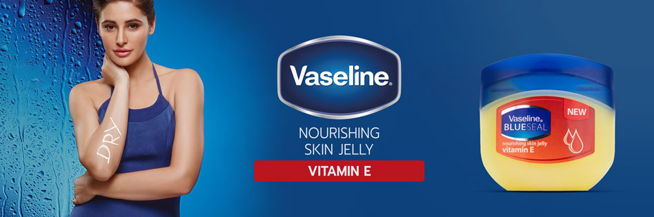 Vaseline Blue Seal Vitamin E Nourishing Skin Petroleum Jelly