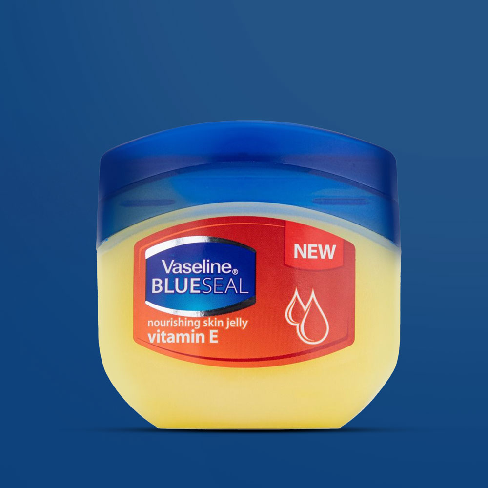 Vaseline Blue Seal Vitamin E Nourishing Skin Petroleum Jelly