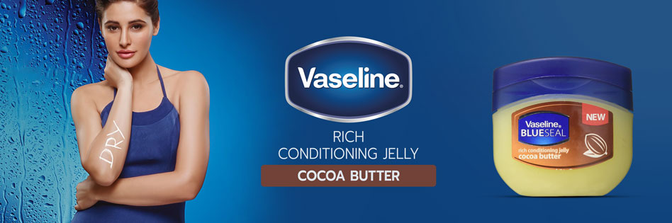 Vaseline Blueseal Rich Conditioning Cocoa Butter Petroleum Jelly