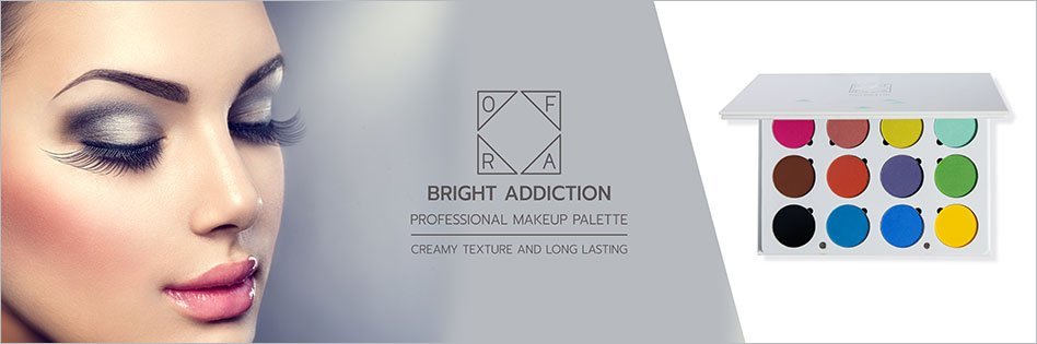 Bright Addiction Professional Makeup Palette by Ofra Cosmetics