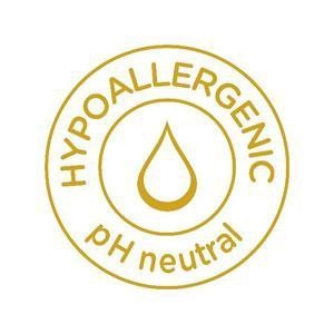 Hypoallergenic pH neutral