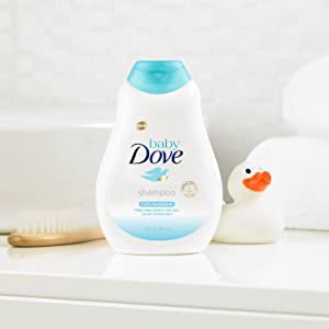 Baby Dove Rich Moisture Baby Shampoo Leaves Baby's Skin Soft and Moisturized