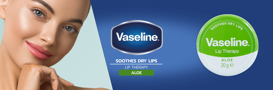 Vaseline Lip Therapy Aloe - 20gm