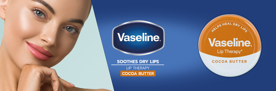 Vaseline Lip Therapy Cocoa Butter