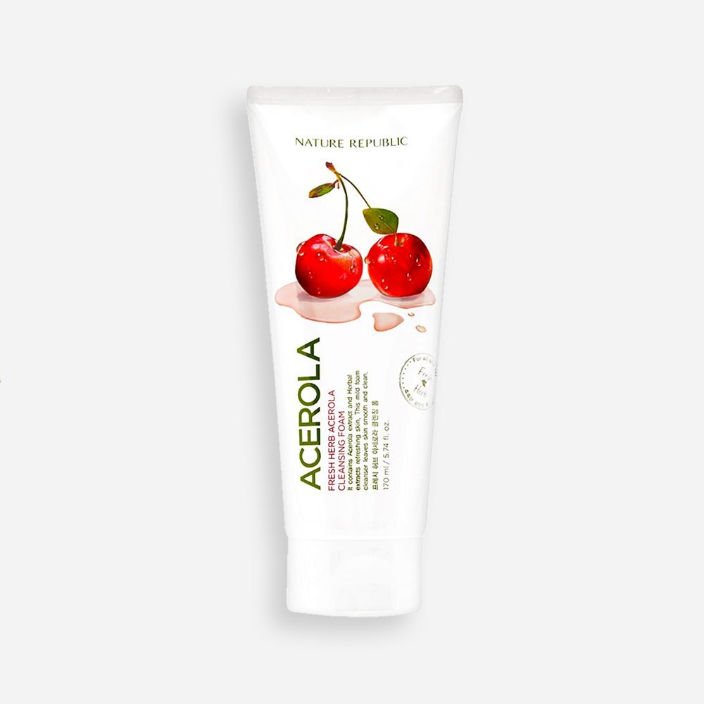 Nature Republic Fresh Herb Acerola Cleansing Foam