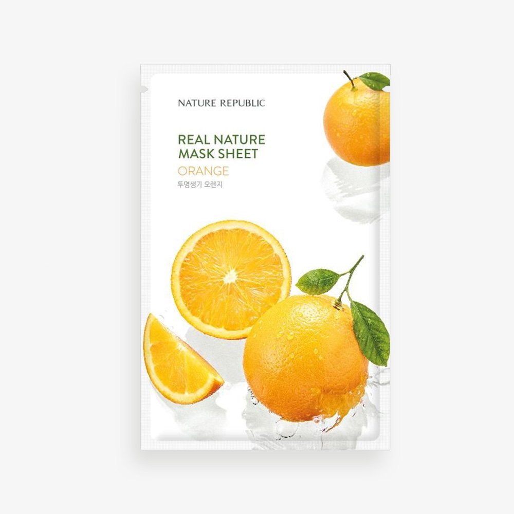 Nature Republic Real Nature Orange Sheet Mask
