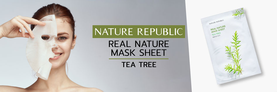 Nature Republic Real Nature Tea Tree Sheet Mask