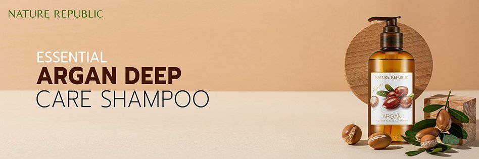 Nature Republic Essential Argan Deep Care Shampoo