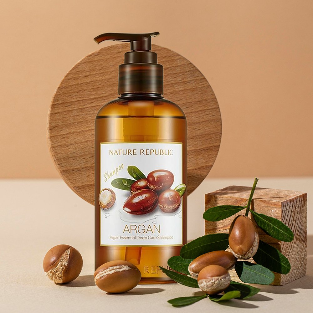 Nature Republic Essential Argan Deep Care Shampoo