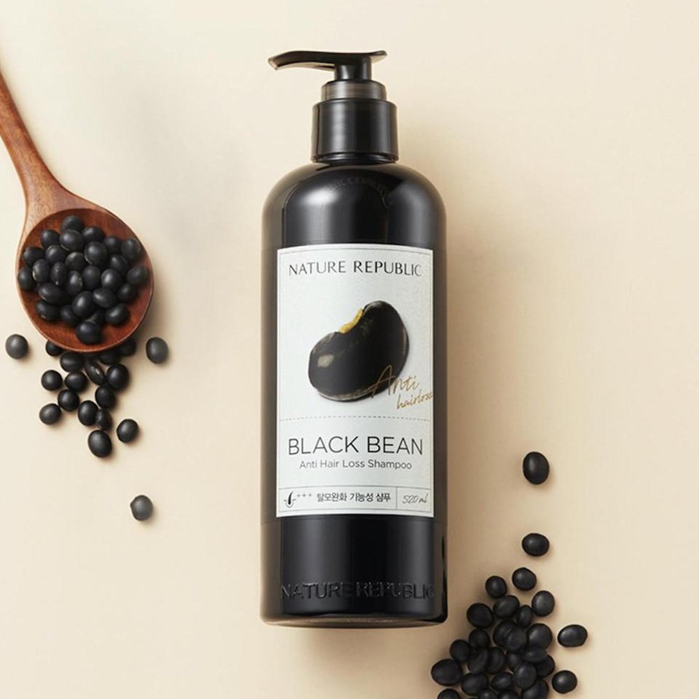 Nature Republic Black Bean Anti Hair Loss Shampoo - 300ml