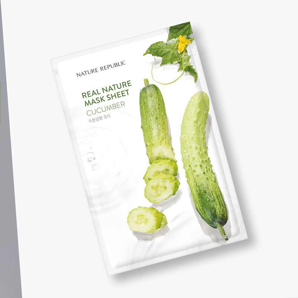 Nature Republic Real Nature Cucumber Sheet Mask