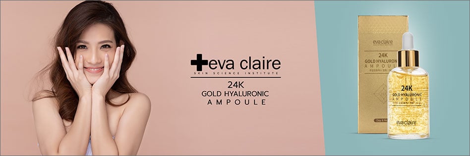 Eva Claire Day & Night 24K Gold Hyaluronic Whitening Serum