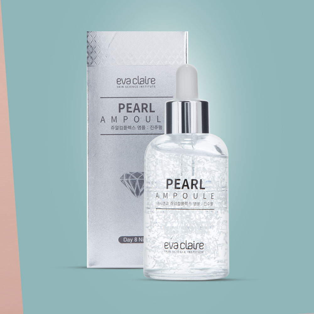 Eva Claire Day & Night Pearl Ampoule Whitening Serum