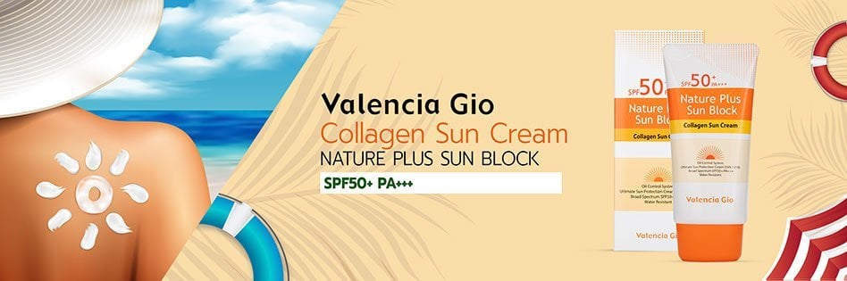 Valencia Gio Collagen Sun Cream SPF 50+