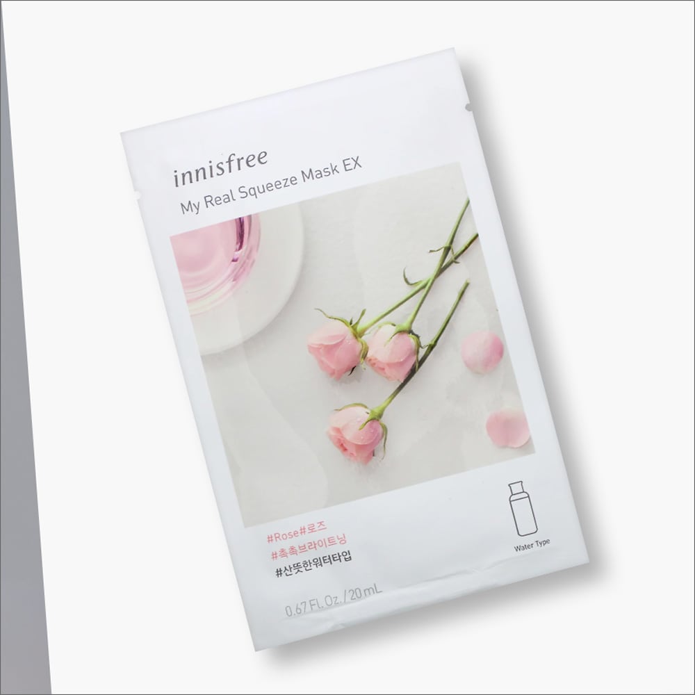 Innisfree My Real Squeeze Rose Sheet Mask