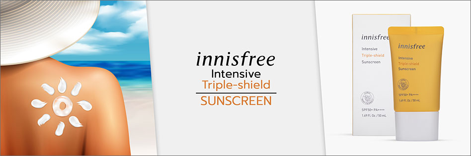 Innisfree Intensive Triple Shield Sunscreen SPF50+