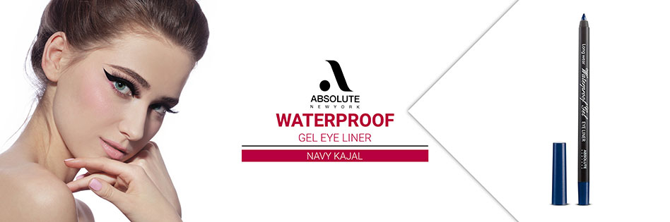 Absolute New York Waterproof Gel Eye Liner - Navy Kajal
