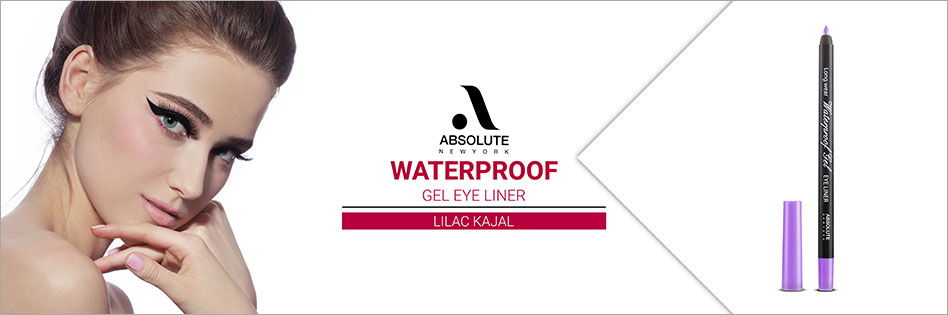 Absolute New York Waterproof Gel Eye Liner - Lilac Kajal