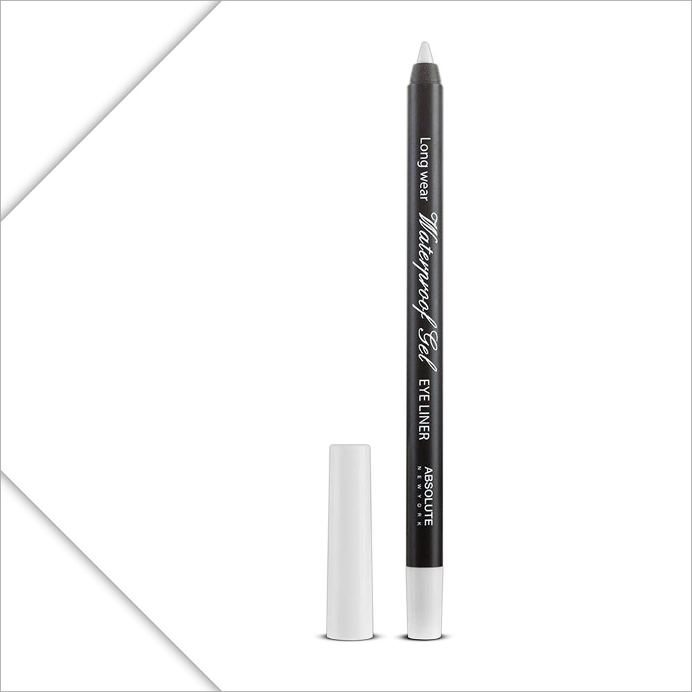 Absolute New York - Waterproof Gel Eye Liner - White Kajal