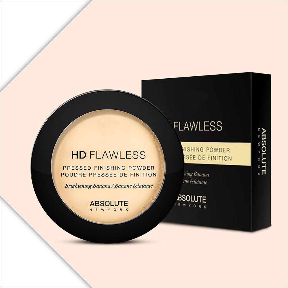 Absolute New York HD Flawless Pressed Finishing Powder - Brightening Banana