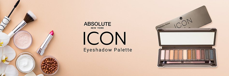 Absolute New York Icon Eye Shadow Palette